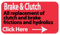 Brake and clutch repairs, brake pads brake shoes, hyrdolic clutch and brakes